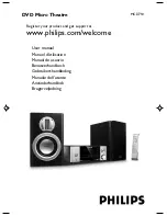 Philips MCD710 User Manual preview