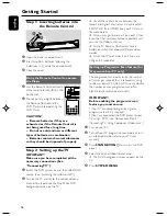 Предварительный просмотр 16 страницы Philips MCD710B User Manual