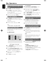 Предварительный просмотр 22 страницы Philips MCD710B User Manual