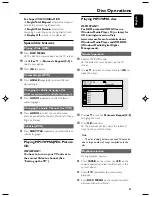 Предварительный просмотр 23 страницы Philips MCD710B User Manual