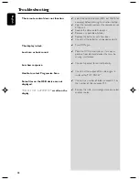 Предварительный просмотр 38 страницы Philips MCD710B User Manual