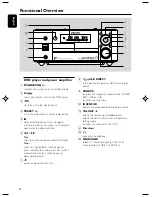 Предварительный просмотр 14 страницы Philips MCD715 Series User Manual