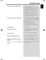 Предварительный просмотр 41 страницы Philips MCD715 Series User Manual