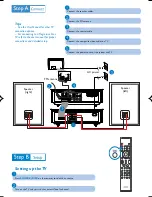 Preview for 2 page of Philips MCD716/12 Quick Start Manual