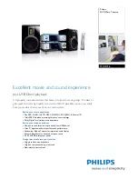 Philips MCD716 Specifications preview