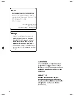 Предварительный просмотр 2 страницы Philips MCD716 User Manual