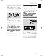 Предварительный просмотр 11 страницы Philips MCD716 User Manual