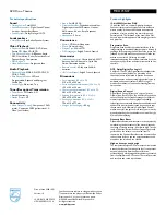 Preview for 2 page of Philips MCD735 series Specifications