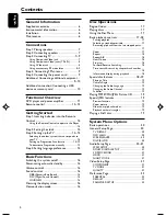 Preview for 4 page of Philips MCD750 User Manual