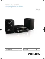 Предварительный просмотр 1 страницы Philips MCD780 User Manual