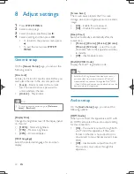 Preview for 19 page of Philips MCD780 User Manual