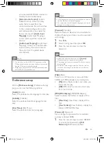 Preview for 22 page of Philips MCD785 User Manual