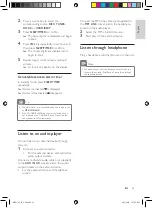 Preview for 24 page of Philips MCD785 User Manual