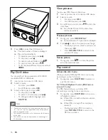 Предварительный просмотр 15 страницы Philips MCD802 User Manual