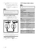 Предварительный просмотр 23 страницы Philips MCD802 User Manual