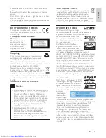 Preview for 5 page of Philips MCD900 User Manual