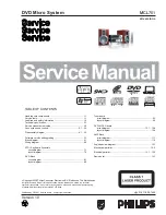 Philips MCL701/93 Service Manual preview