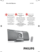 Предварительный просмотр 1 страницы Philips MCM 275 Owner'S Manual