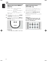 Предварительный просмотр 22 страницы Philips MCM 275 Owner'S Manual