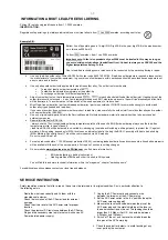 Предварительный просмотр 7 страницы Philips MCM 275 Service Manual