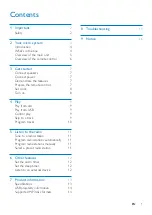 Preview for 3 page of Philips MCM1150 User Manual