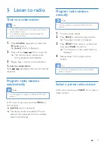 Preview for 11 page of Philips MCM129 User Manual