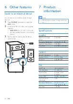 Preview for 12 page of Philips MCM129 User Manual