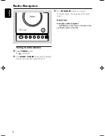 Preview for 14 page of Philips MCM138D User Manual