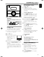 Предварительный просмотр 13 страницы Philips MCM149 User Manual