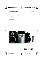 Philips MCM158 User Manual preview