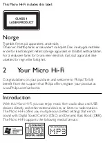 Preview for 7 page of Philips MCM166/12 User Manual