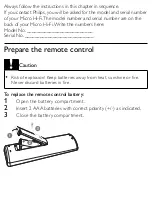 Preview for 17 page of Philips MCM166/12 User Manual