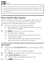 Preview for 18 page of Philips MCM166/12 User Manual