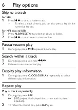 Preview for 21 page of Philips MCM166/12 User Manual