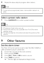 Предварительный просмотр 25 страницы Philips MCM166/12 User Manual