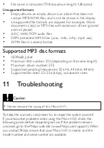 Предварительный просмотр 30 страницы Philips MCM166/12 User Manual