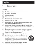 Preview for 2 page of Philips MCM169 User Manual