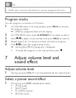 Preview for 22 page of Philips MCM169 User Manual