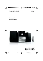 Preview for 1 page of Philips MCM196 User Manual