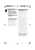 Preview for 4 page of Philips MCM196 User Manual