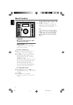 Preview for 8 page of Philips MCM196 User Manual