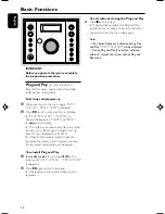 Preview for 14 page of Philips MCM196D/37 User Manual