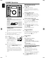 Preview for 16 page of Philips MCM196D/37 User Manual