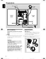 Preview for 8 page of Philips MCM204B User Manual