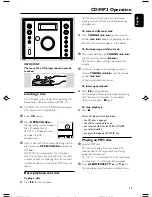 Preview for 13 page of Philips MCM204B User Manual