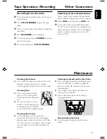 Preview for 17 page of Philips MCM204B User Manual