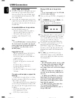 Preview for 18 page of Philips MCM204B User Manual