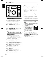 Preview for 20 page of Philips MCM204B User Manual