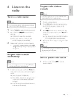 Preview for 14 page of Philips MCM205/12 User Manual