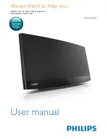 Philips MCM2250 User Manual предпросмотр